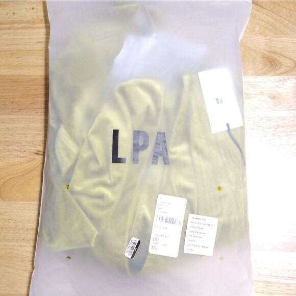 LPA Celeste Velvet Mini Dress Size S Faux Wrap Long Sleeve V-Neck Gold Party - Picture 9 of 15